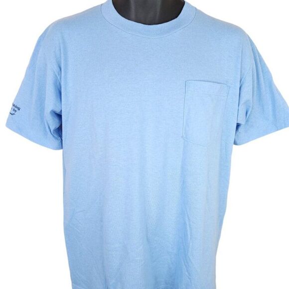 Spinning Bass T Shirt Vintage 80s Sports Fishing Classics Made In USA Mens Large - Picture 2 of 8